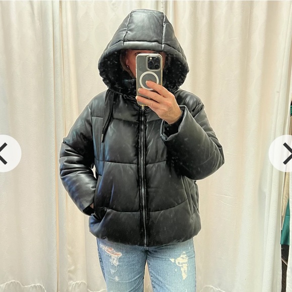 Rino + Pelle Jaro vegan leather puffer - Picture 1 of 2